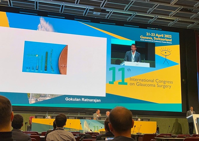 International Congress of Glaucoma Surgery in Geneva
