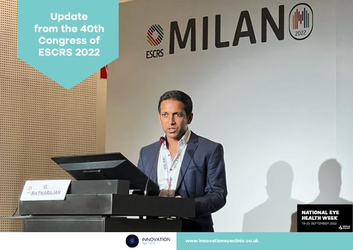Updates from the European Society of Cataract and Refractive Surgery, Milan September 2022